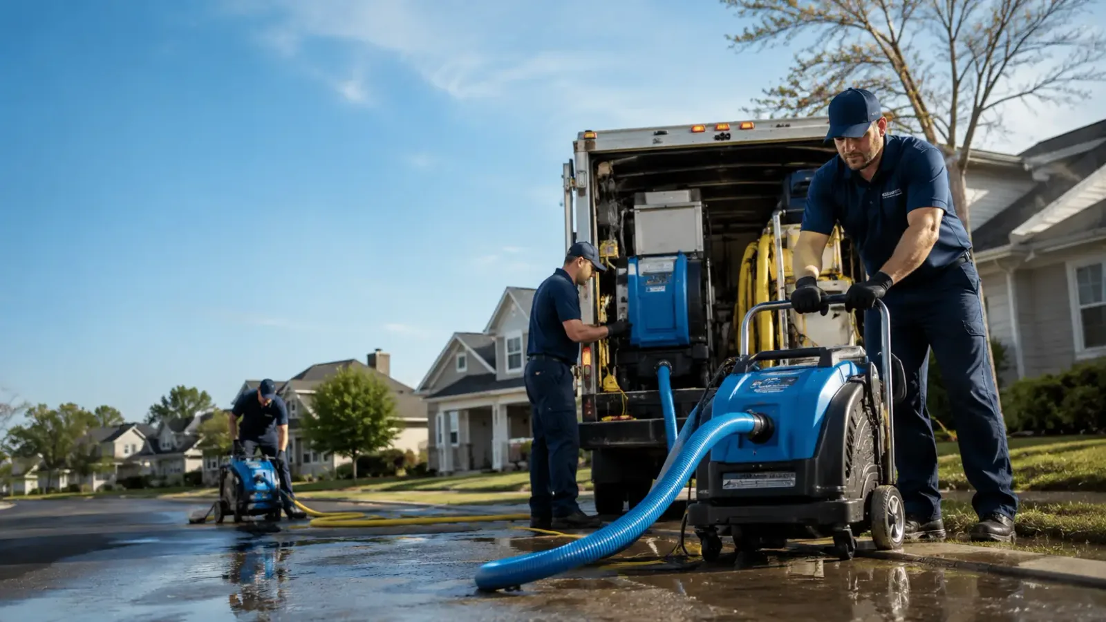 Flood Damage Cleanup in Homeland, CA